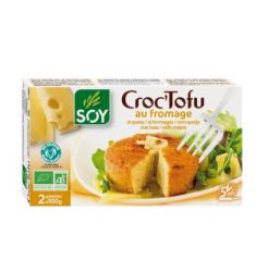 Soy - Croque tofou Bio au fromage - 2 x 100g 