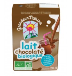 Lait chocolat biologique - Grandeur Nature